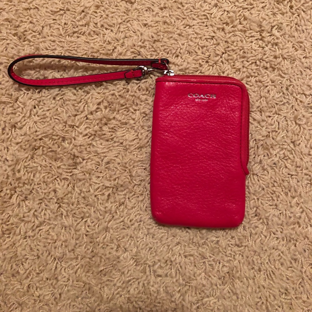 Coach wristlet